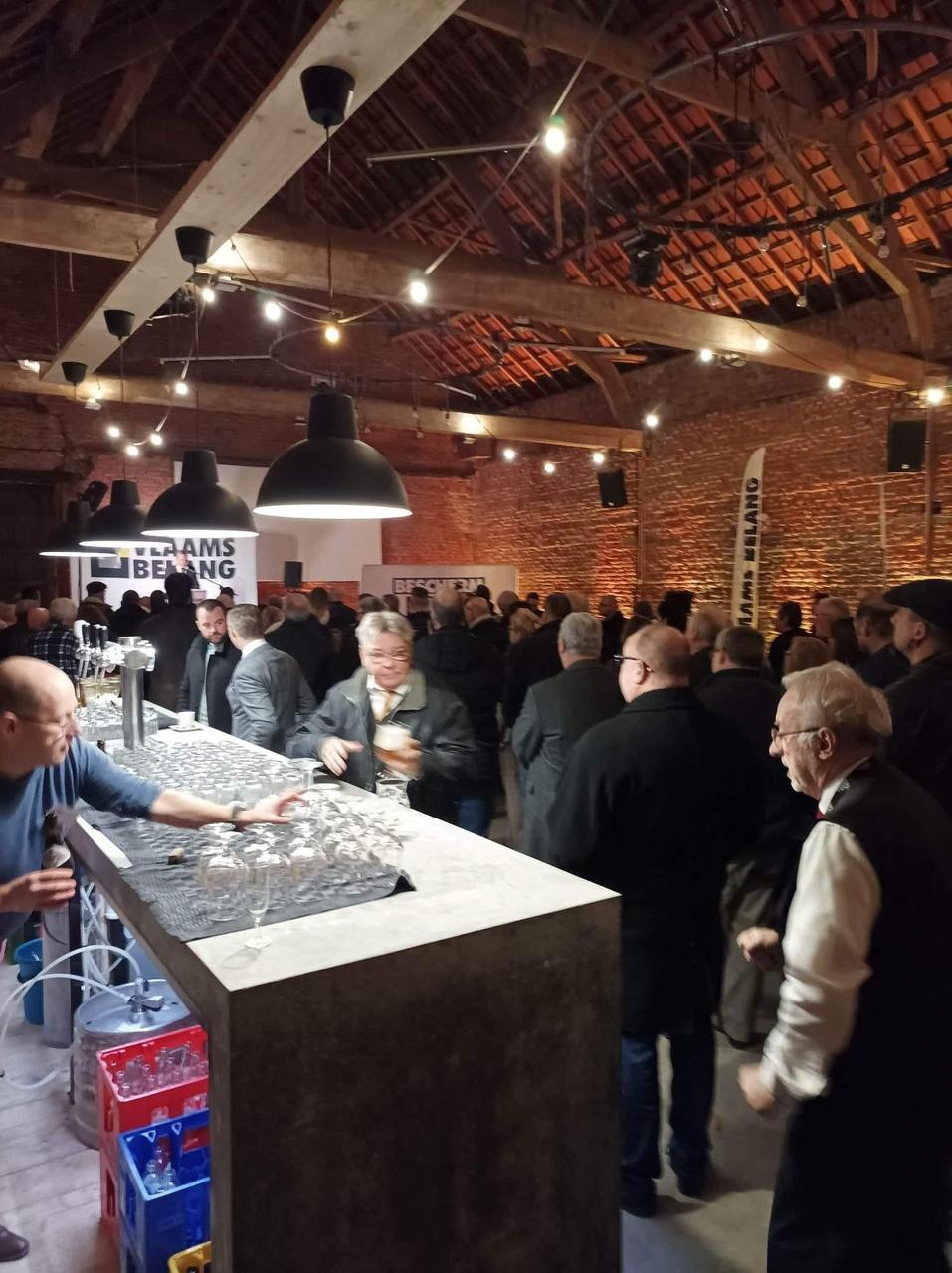 Provinciale nieuwjaarsreceptie in samenwerking met Vlaams Belang Haacht en Vlaams-Brabant