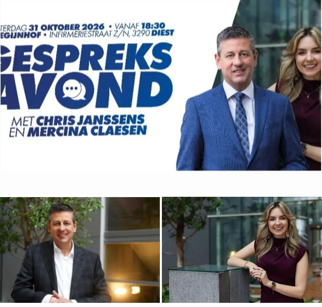 31okt26 Chris Janssens en Mercina Claesen komen in Diest