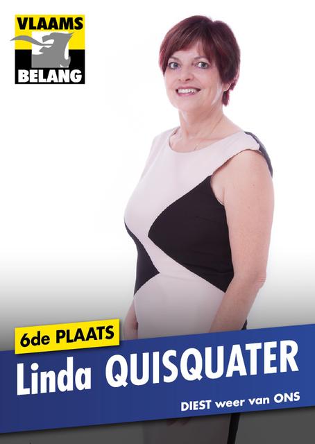 Onze kandidaten en hun programma: 6de plaats Linda Quisquater