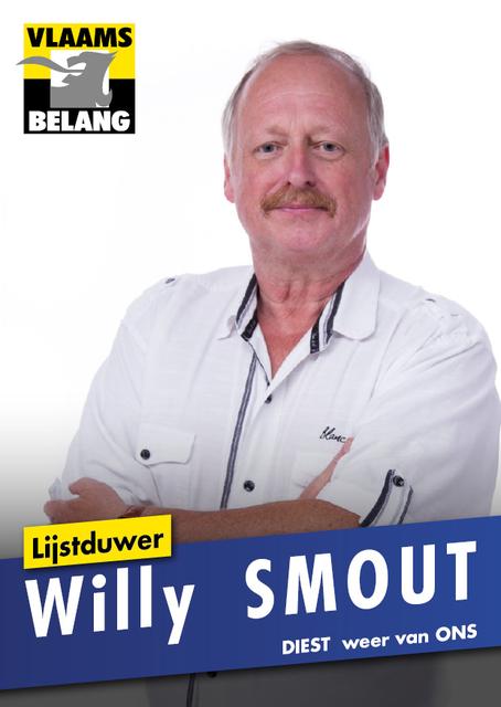 Onze kandidaten en hun programma: Lijstduwer Willy Smout