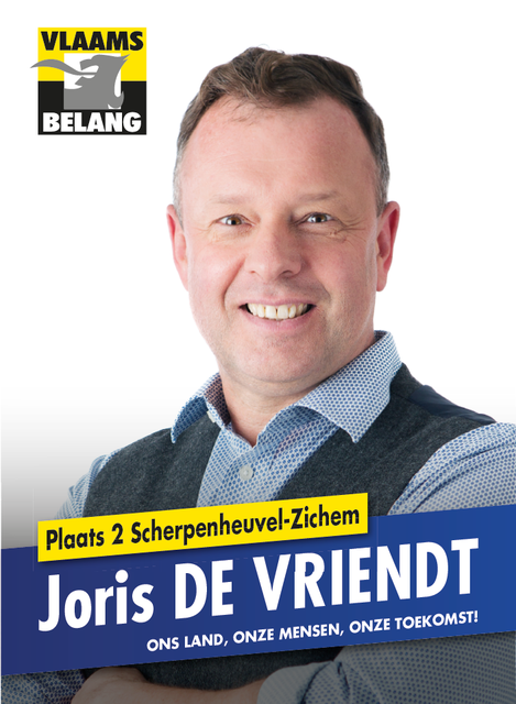 Gemeenteraadslid Joris De Vriendt