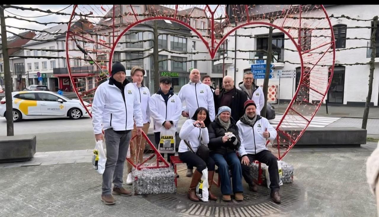 Vlaams Belang toont op Valentijn een hart voor onze mensen in Scherpenheuvel-Zichem