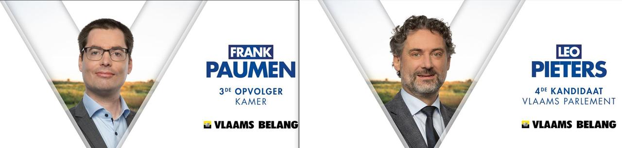 Uw stem op 9 juni: Frank Paumen & Leo Pieters! 