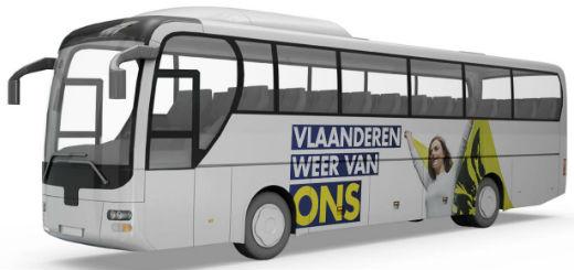Gezinsdag Vlaams Belang: Bus uit Neeroeteren
