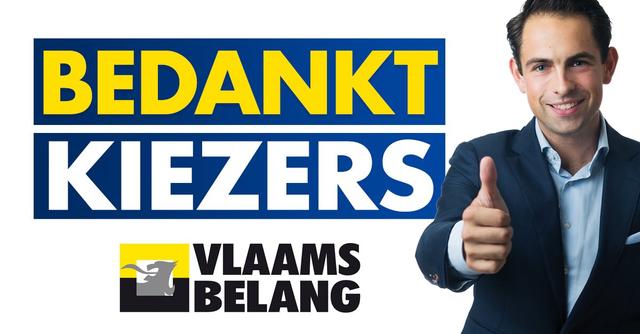 Kiezers bedankt! Vlaams Belang boekt schitterende zege!