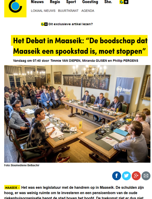 HBVL-debat in Maaseik
