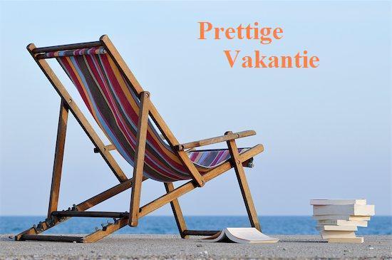 Prettige vakantie! 
