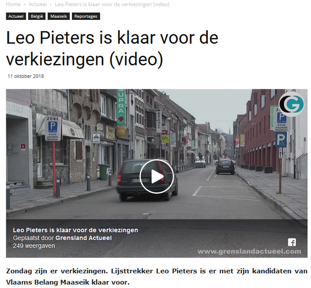 Grenslandactueel: Leo Pieters is klaar voor de verkiezingen! 