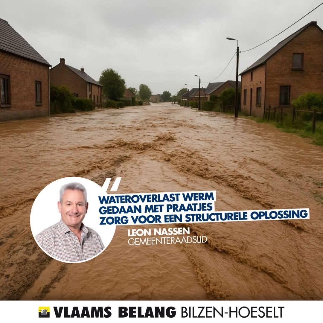 Wateroverlast Werm: 23 jaar stilstand! Verkiezingsbeloftes worden niet nagekomen. 