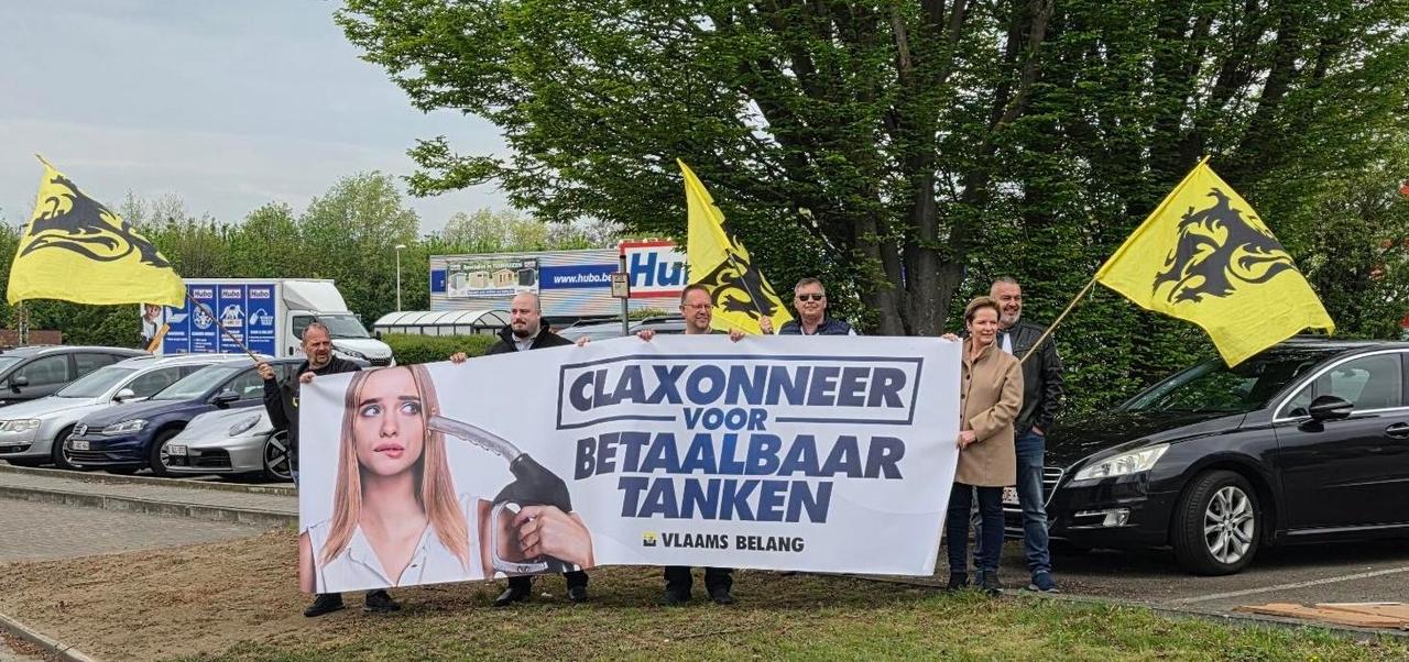Persbericht: 'Vlaams Belang voert actie tegen hoge brandstofprijzen!'