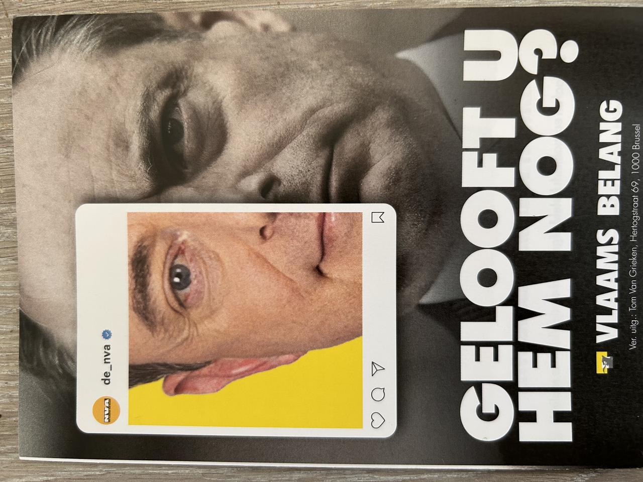 “Wie gelooft hem nog?” – Vlaams Belang zet De Wever te kijk voor heel Vlaanderen