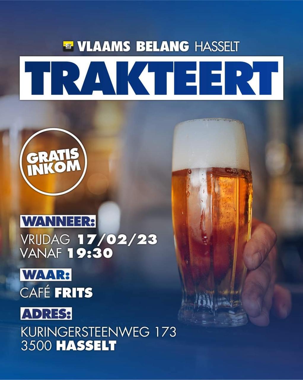Vlaams Belang Hasselt trakteert!