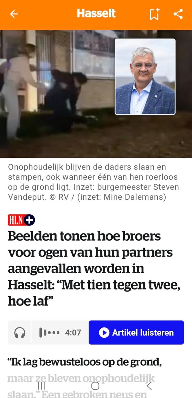 Vlaams Belang wil harde aanpak van geweld