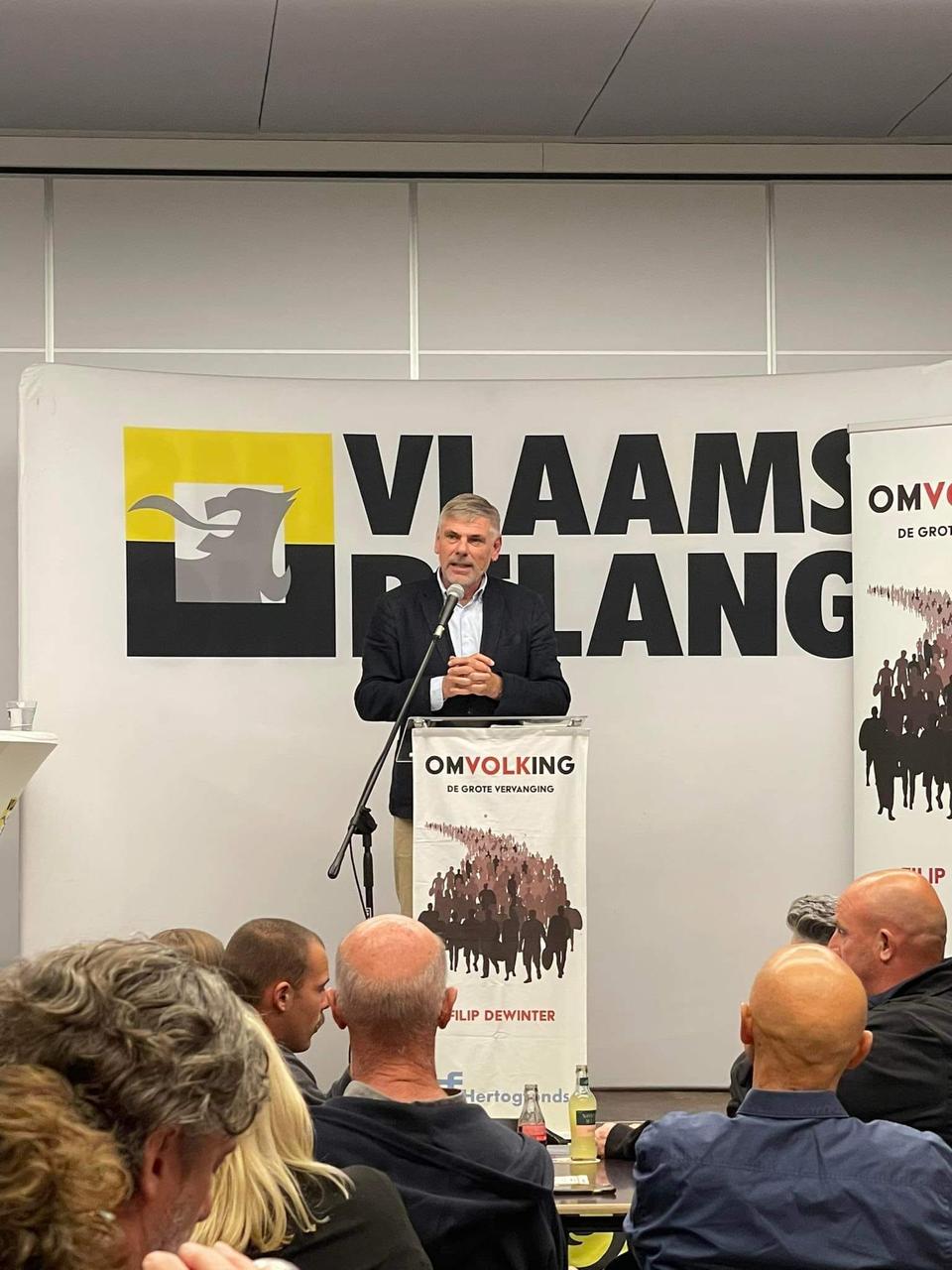 Boekvoorstelling met Filip Dewinter in Hasselt