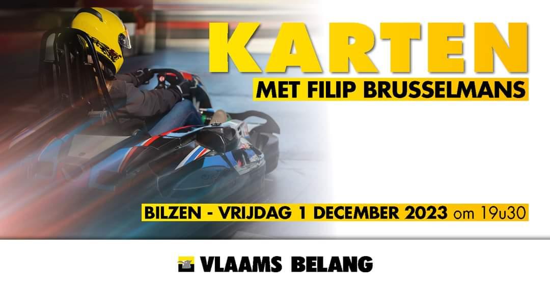 Karten met Filip Brusselmans