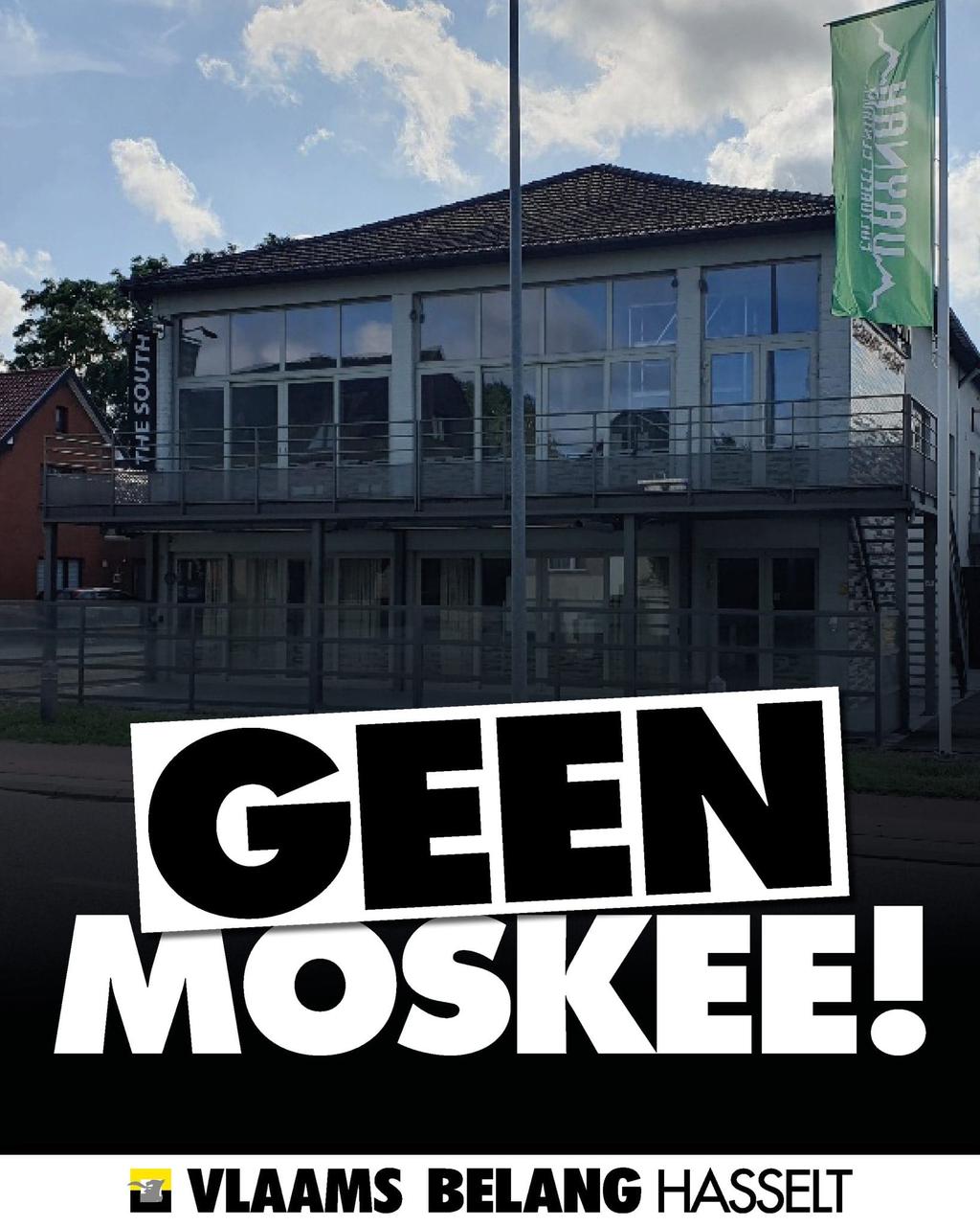 Vlaams Belang Hasselt verzet zich tegen de komst van Moskee in Sint-Lambrechts-Herk