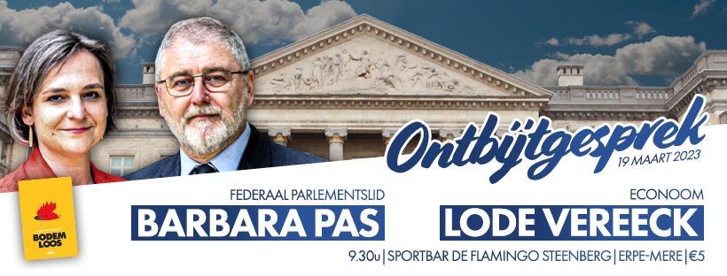 Onbijtgesprek met Barbara Pas & Lode Vereeck