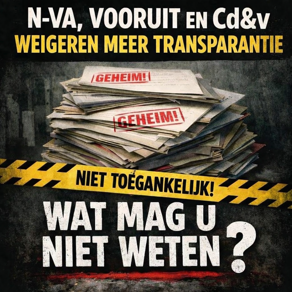 N-VA, cd&v en Vooruit weigeren inzicht slaagkansen leefloonstudenten. Vlaams Belang vraagt transparantie