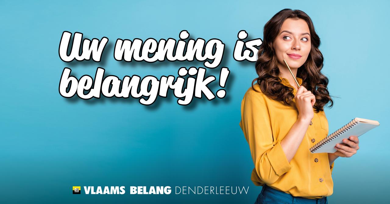 Enquête: 'Uw mening is belangrijk!'