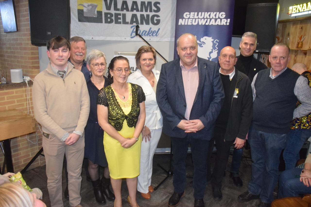 Veel volk op onze nieuwjaarsdrink