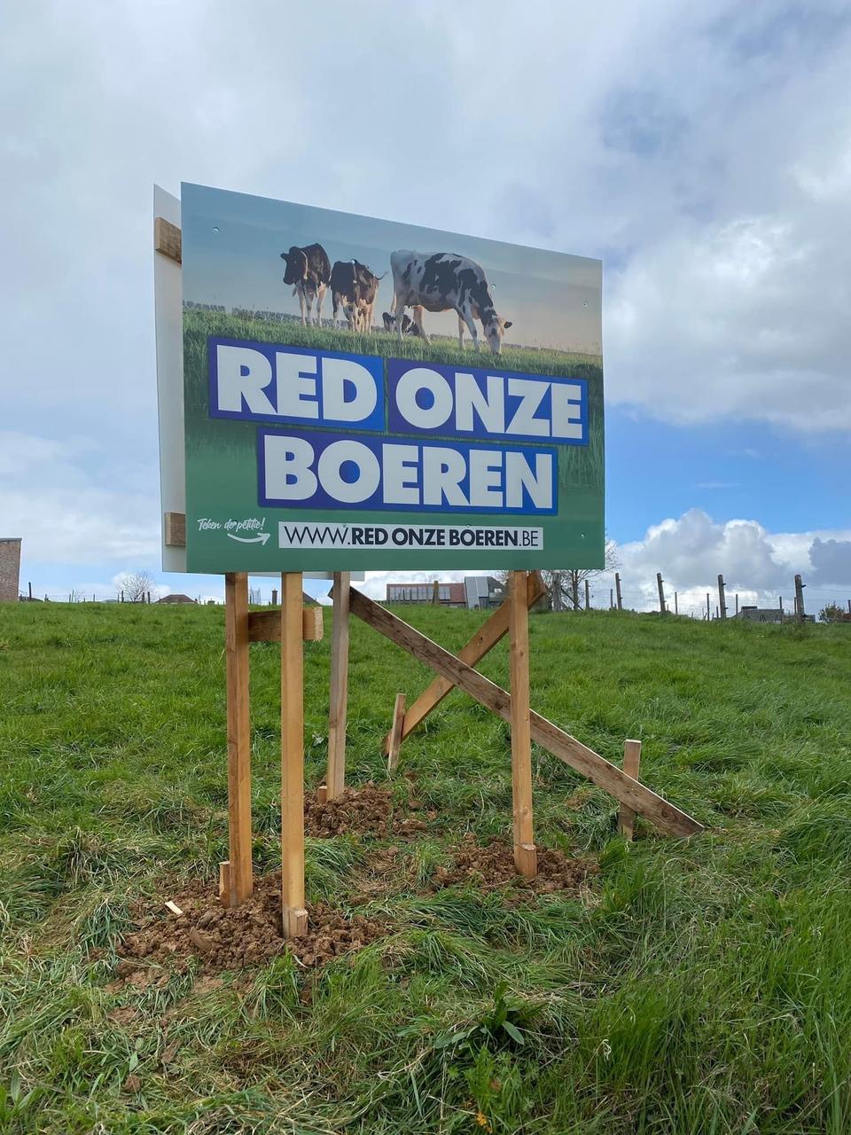 Steun aan onze Vlaamse boeren