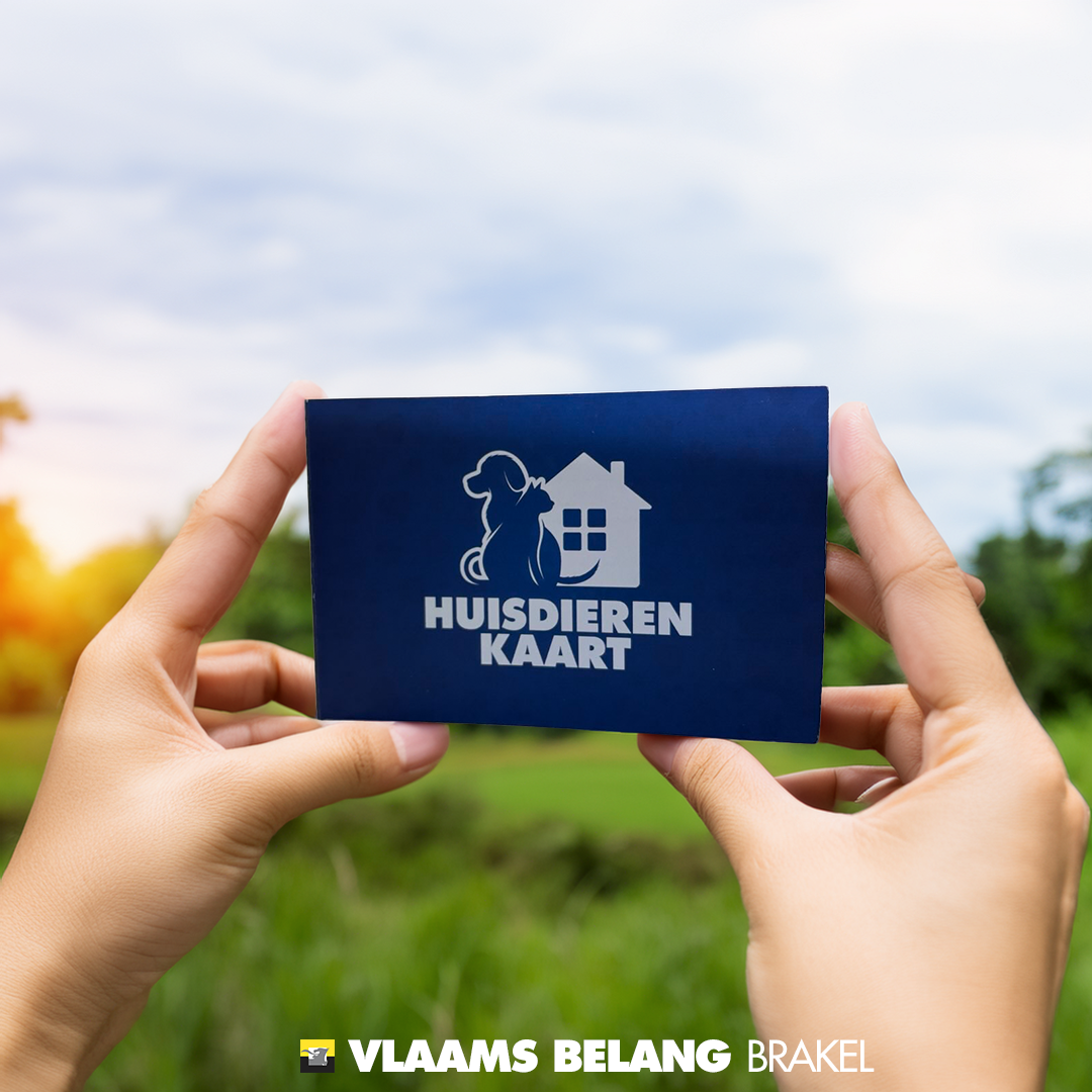 Vlaams Belang Brakel lanceert huisdierenkaart na afwijzing door Open Vld 