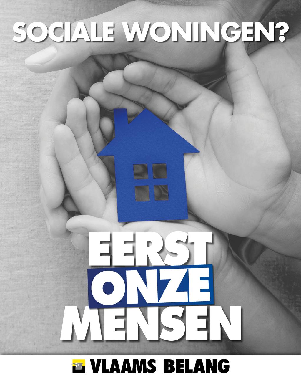 Sociale woningen? Eerst onze mensen!