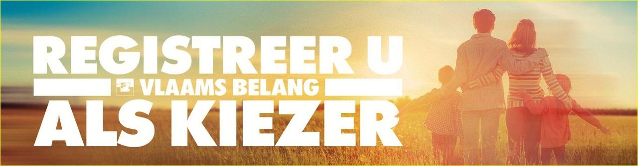 Registreer u vandaag nog als Vlaams Belang kiezer