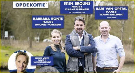 Op 5 mei aan café De President in Oudenaarde "Op de koffie met Stijn Brouns"