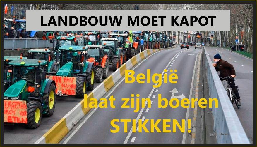 Vlaamse boeren komen in actie
