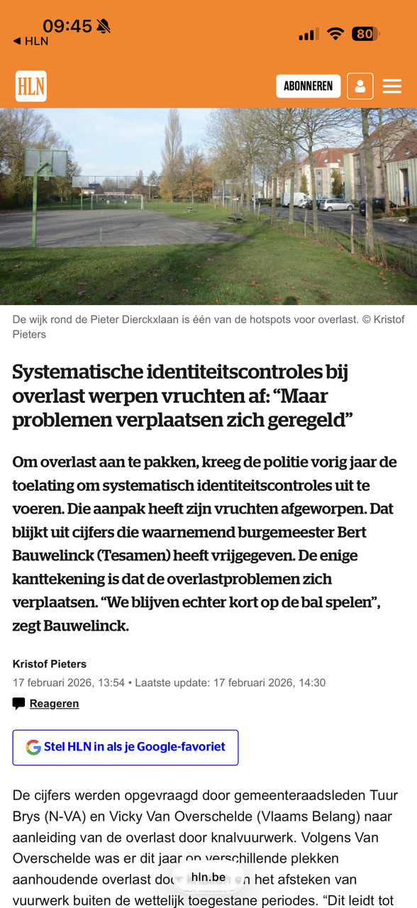 Aanhoudende overlast door knallen en het afsteken van vuurwerk buiten de wettelijk toegestaan periodes.