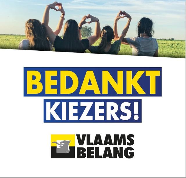 Bedankt kiezers