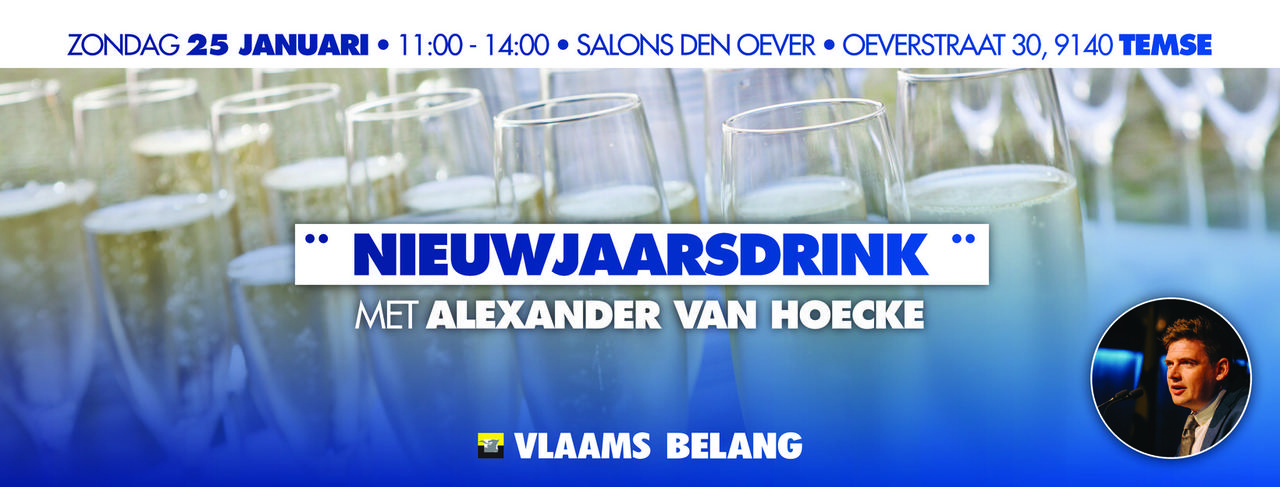 Nieuwjaarsdrink 25 januari 2026