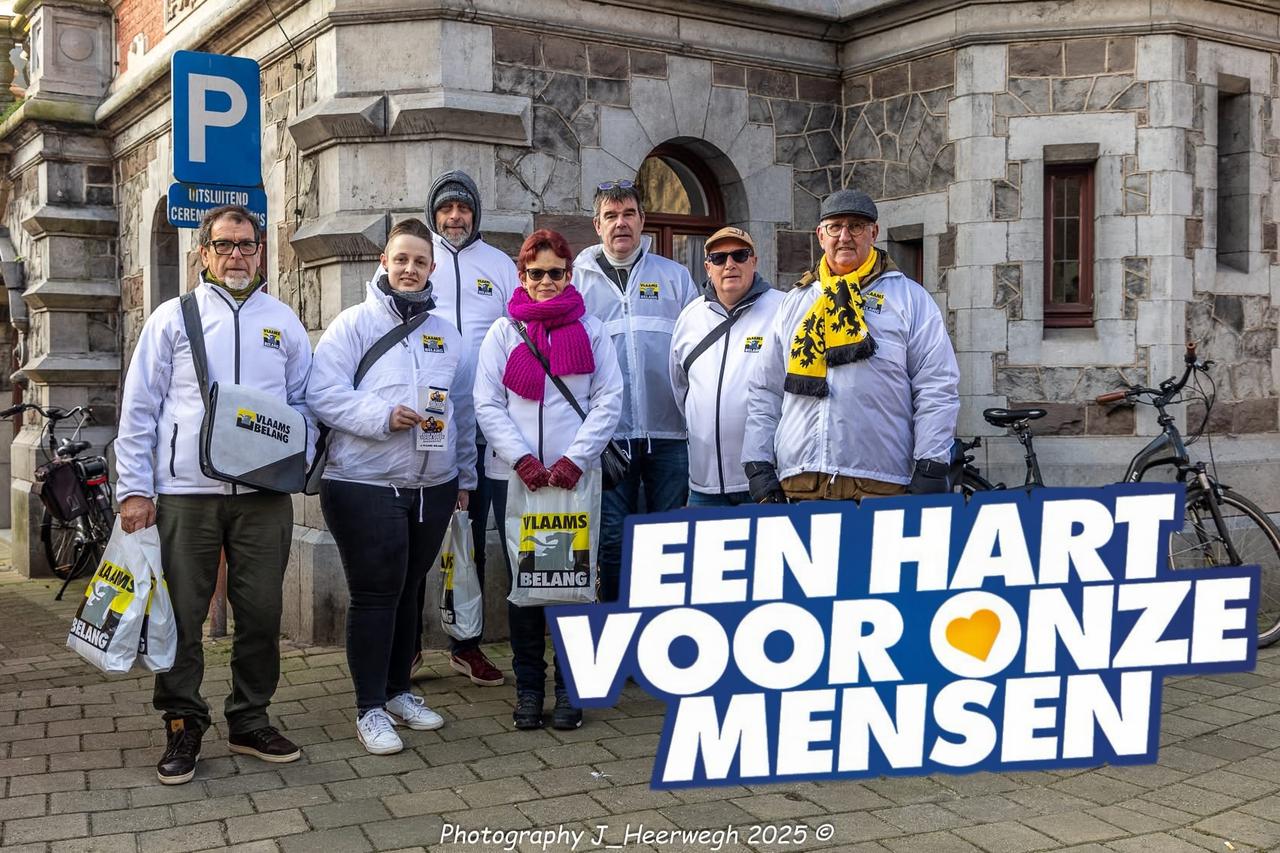 Vlaams Belang toont hart voor onze mensen met Valentijnsactie