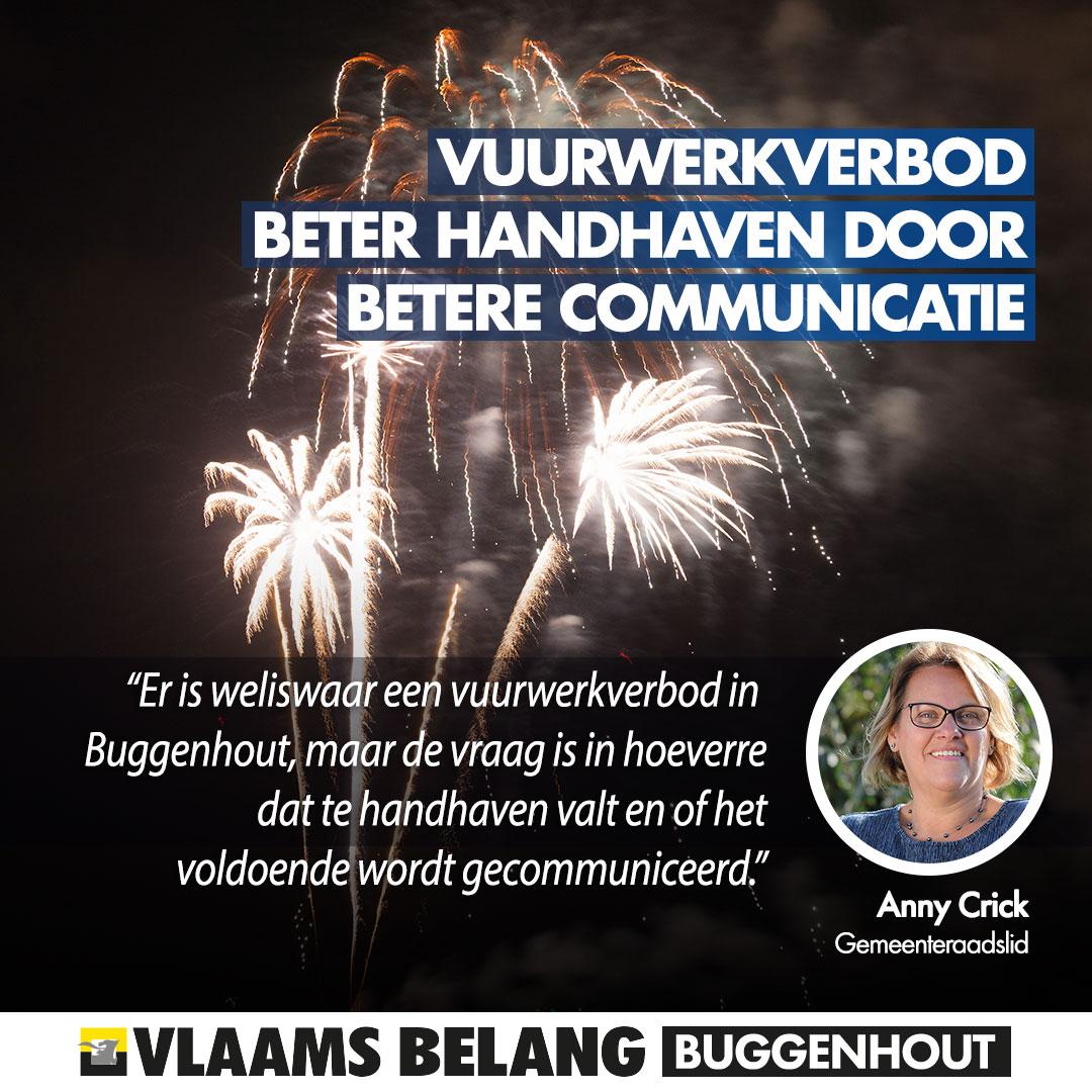 Vuurwerkverbod en handhaving