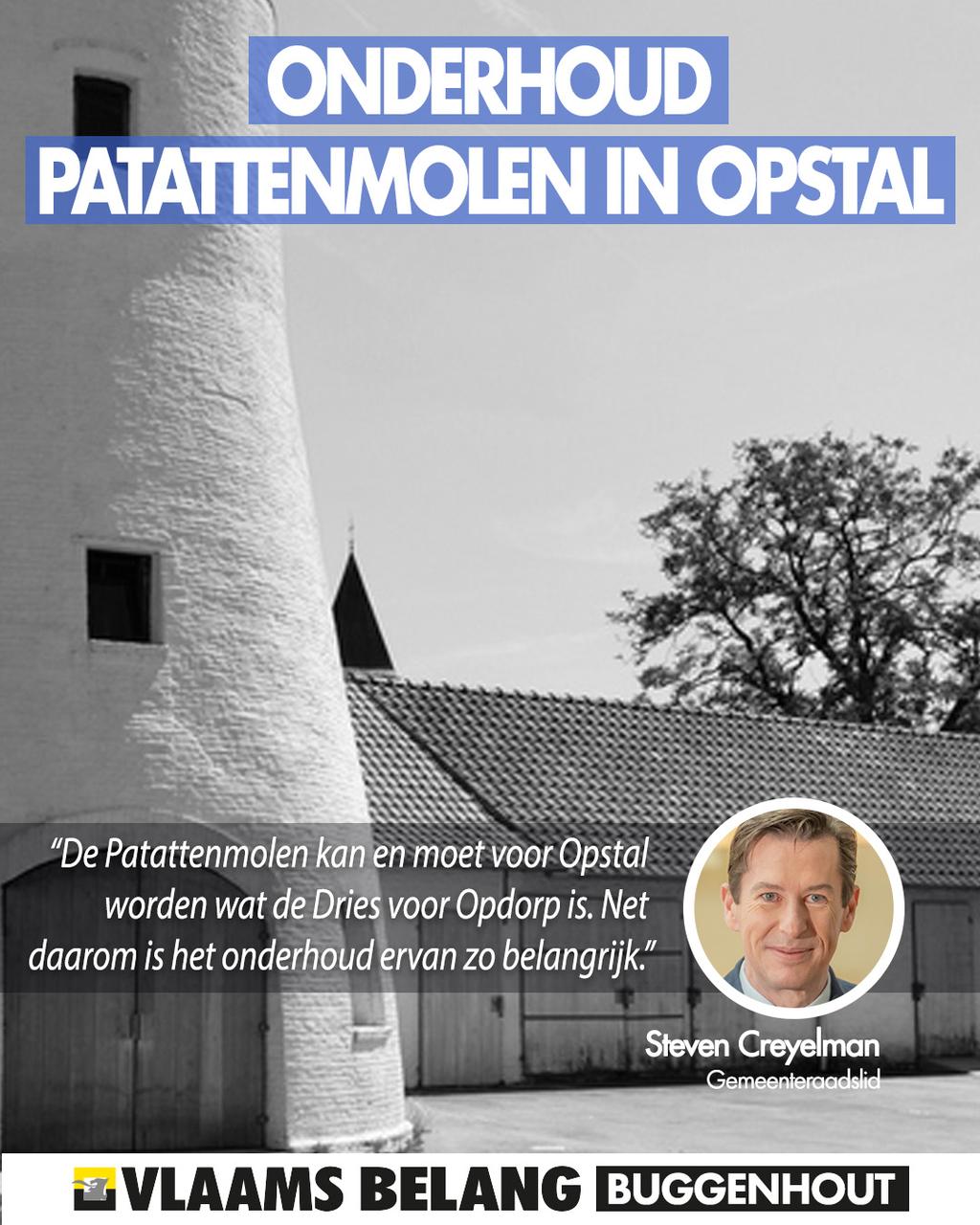 Vlaams Belang op de bres voor Patattenmolen