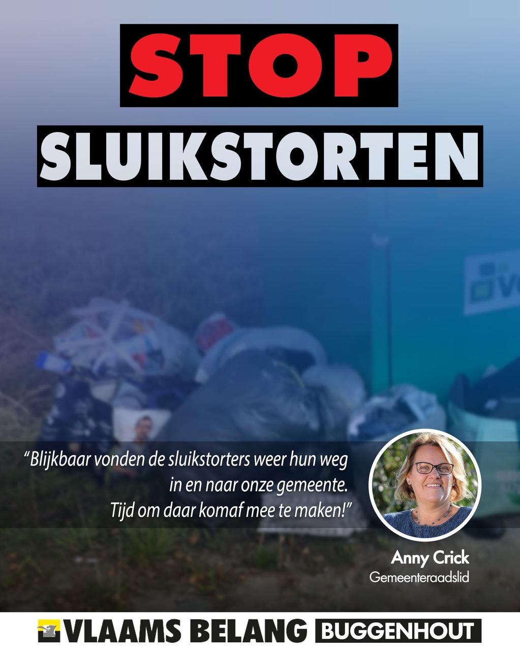 Sluikstorten aan glascontainers