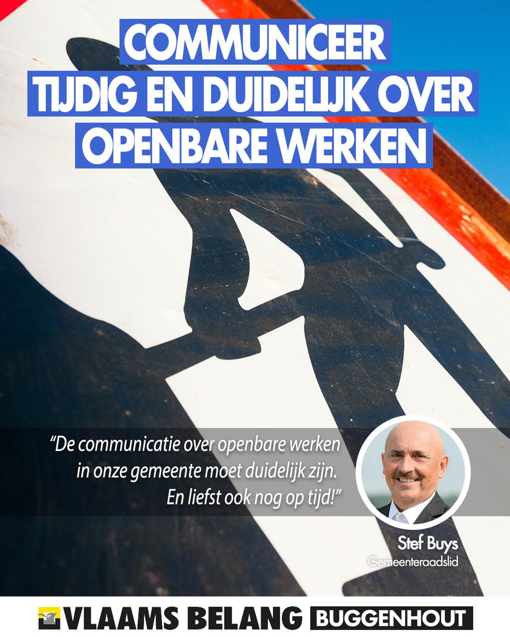Gebrekkige informatie over openbare werken