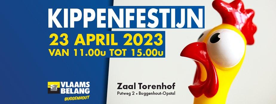 Kippenfestijn op 23 april