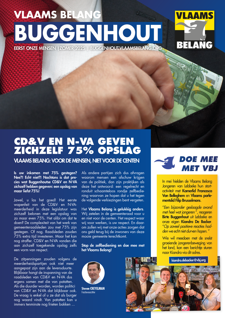 Buggenhouts informatieblad