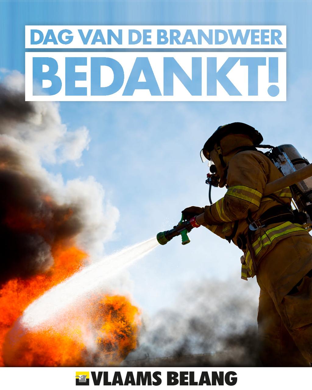 Bedankt brandweer van Lebbeke !