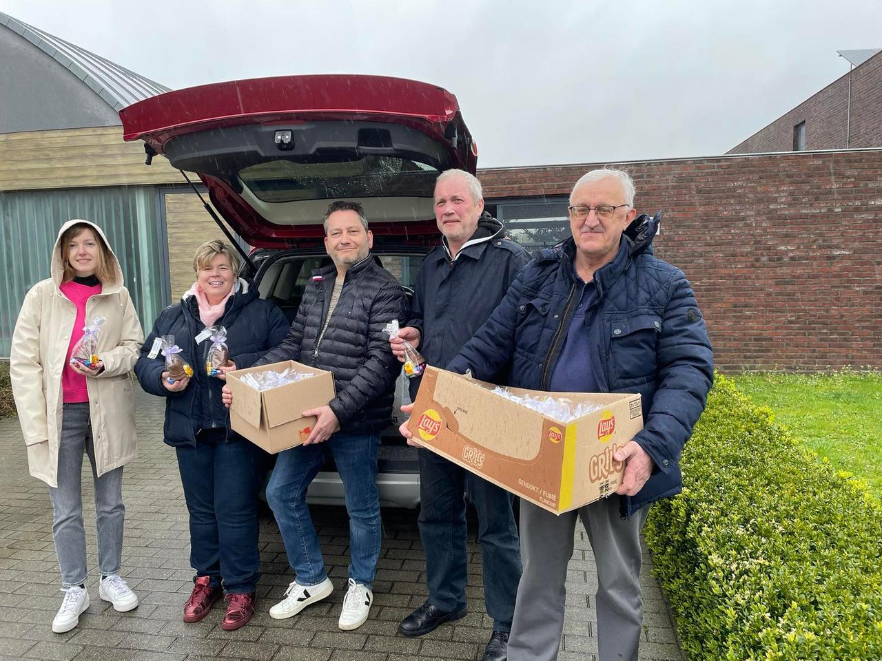 Geslaagde paasacties Vlaams Belang Lebbeke ook voor de leden