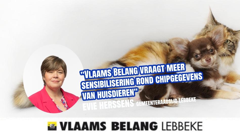 Vlaams Belang vraagt meer sensibilisering rond chipgegevens van huisdieren