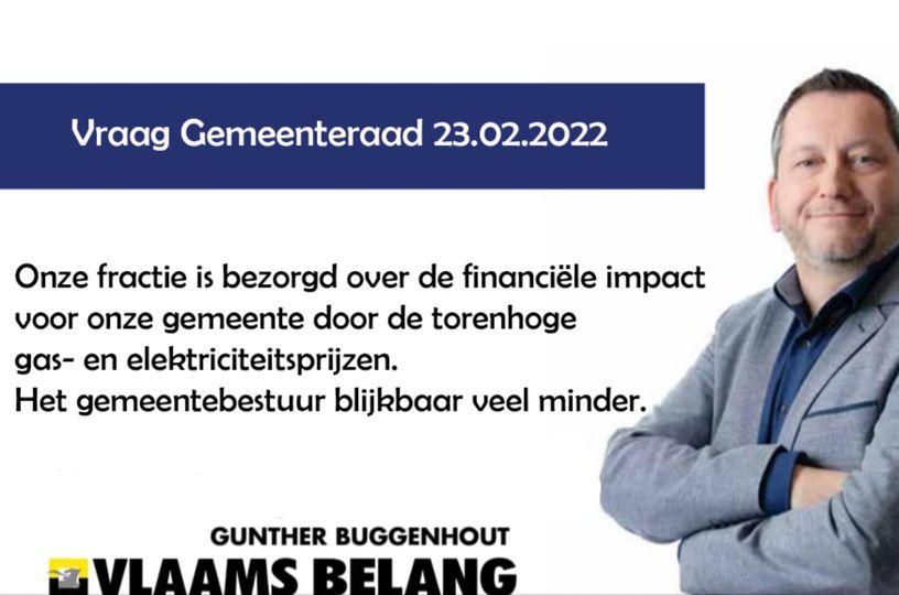 Gemeenteraad 23.02.2022 - Gunther Buggenhout