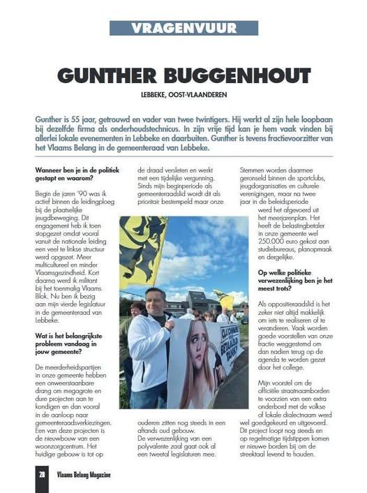 Een welgemeende hulde aan Gunther