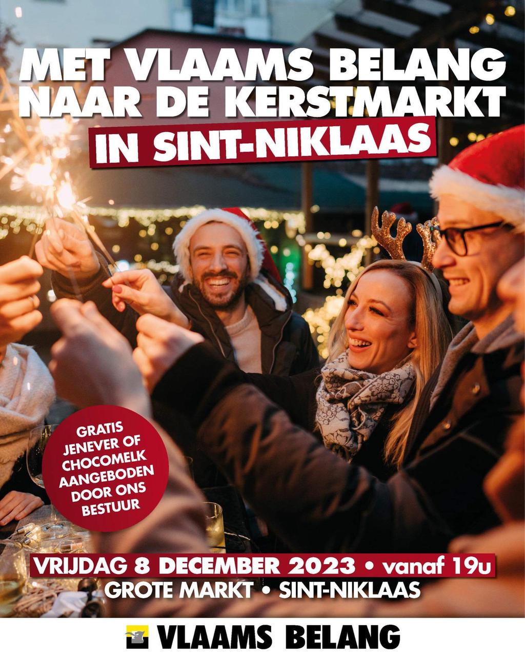 Met Vlaams Belang naar de Kerstmarkt in Sint-Niklaas!