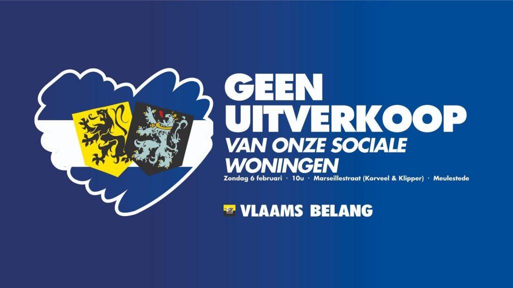  Vlaams Belang wil oplossing voor sociale huurders Volkshaard en organiseert Solidariteitsbrunch
