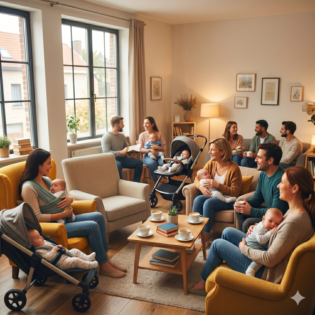 Onthaalmoment voor nieuwe ouders