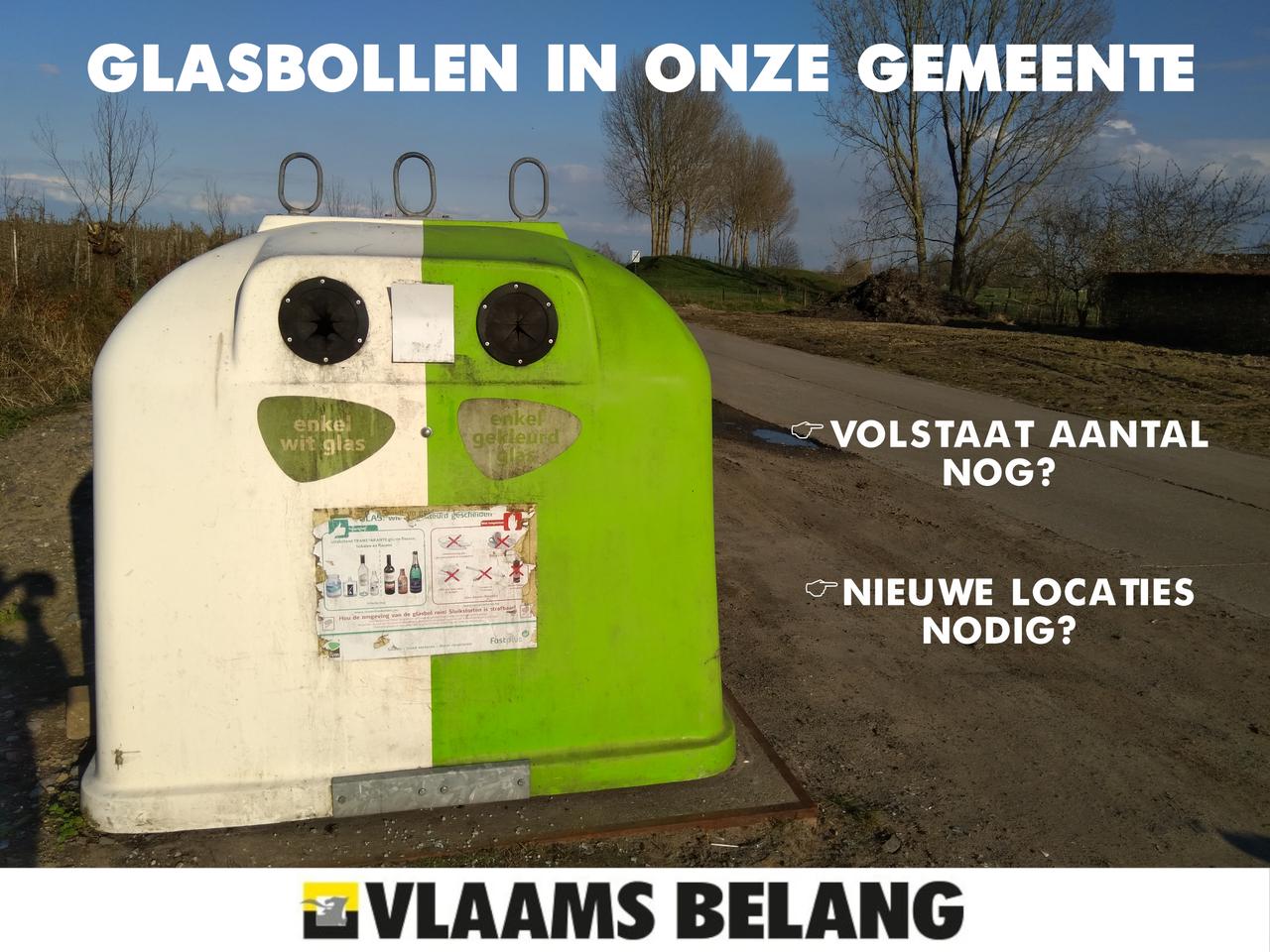 De glasbollen in onze gemeente
