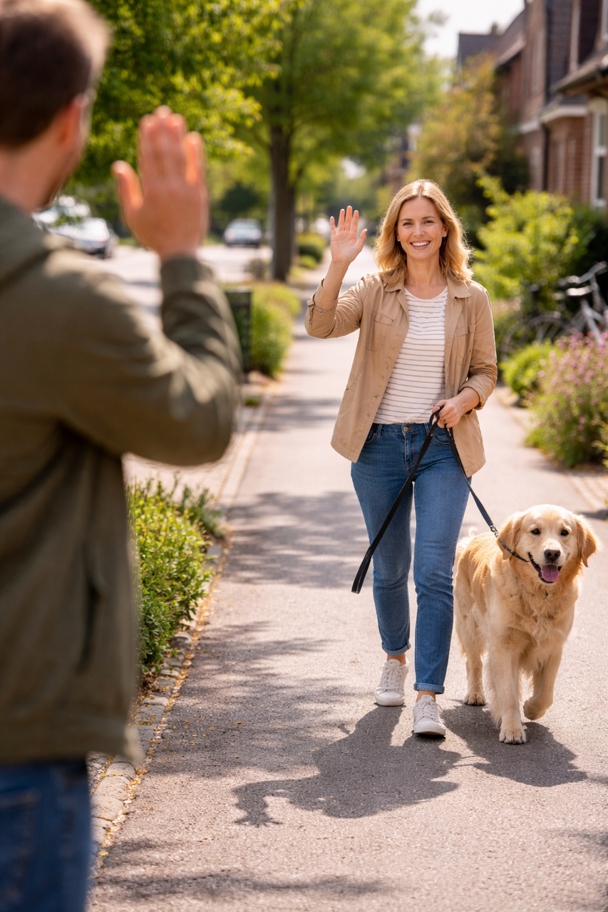 Hond aan de lijn? Voor iedereen fijn!